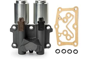 FANHAY Transmission Dual Linear Shift Solenoid for 2013-2015 Honda Civic 1.8L L4 2009-2013 Honda Fit 1.5L L4 Repalce# 28260RG5004 28260-RG5-004