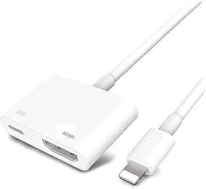 Amazon Ios12対応 ライトニング Hdmi Iphone Ipad Hdmi 変換 ケーブル ユーチューブをテレビで見る ライトニング Digital Avアダプタ 1080p 設定不要 大画面 簡単接続 音声同期出力 Amatage 家電 カメラ