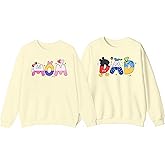 ASTANFY Mom Sweatshirt Dad Sweatshirts Magical Family Matching Outfits Mom and Dad Long Sleeve Shirt Mother Father Day Tops