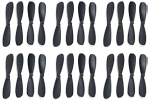skrnrhrery mini Propeller, Suitable for RC Aircraft Special Nylon Props Central axis 0.8MM Blade Length 46/42/37/MM Positive 
