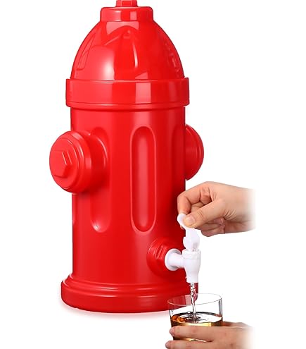 Amazon.com | Fun Express Fire Hydrant Plastic Drink Dispenser 1.75