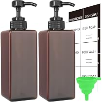 Ersandy – Distributeur de savon rechargeable 300 ml – Pompe anti-fuite – Étiquettes étanches – Pour savon liquide, lotion, détergent Ersandy – Distributeur de savon rechargeable 300 ml – Pompe anti-fuite – Étiquettes étanches – Pour savon liquide, lotion, détergent