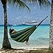 V VONTOX Brazilian Hammock(1-2 Person), Comfortable Canvas Outdoor & Indoors Hammock can Bear 500lbs, Lightweight Portable for Room, Garden, Backyard Patio Hammock
