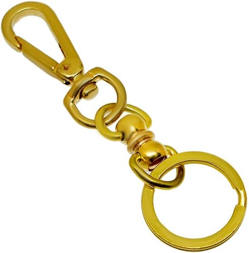 Amazon Usa アメリカン デザイン フック バイカー キーホルダー キーチェーン 真鍮 ブラス 無垢 ウォレットチェーン Amoky 003 キーホルダー 通販