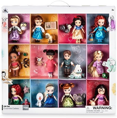 Disney/Disney animator's collection Princess Mini Doll Gift Set 12 people + Contact with friends