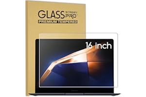 KEANBOLL Tempered Glass Screen Protector for Samsung Galaxy Book 4 / Book 3 Pro 16 inch, Galaxy Book 4 / Book 3 Ultra 16 inch, Galaxy Book 4 / Book 3 Pro 360 16 inch, Galaxy Book 4 Edge 16 inch Laptop, 9H