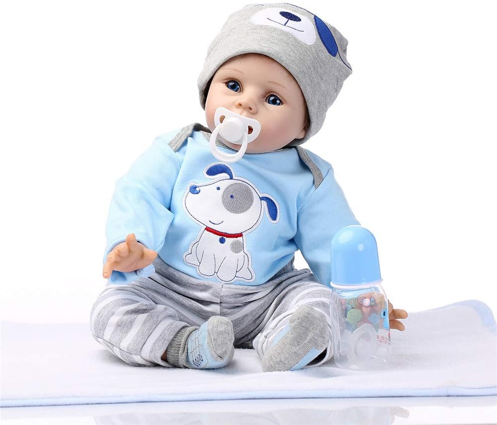 Prezzo HWBB Bambola del Bambino rinato Bambole di Simulazione realistica Simulazione Morbida Panno in Vinile del Vinile Corpo 22 Pollici 55 cm Ragazza del Ragazzo Realistico Giocattolo Regalo Offerte