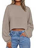 Trendy Queen Cropped Sweatshirts for Women