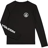 Volcom Boys Swim Shirt - UPF 50+ Long Sleeve Rash Guard for Boys - Quick Dry Kids Swimwear Sun Protection Swim Shirts