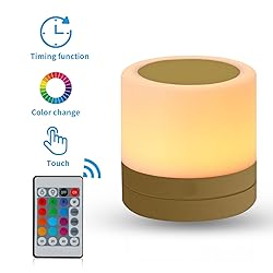 ERUN Nursery Night Light for Kids, USB Rechargeable