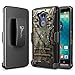 NageBee Droid Turbo Case, [Heavy Duty] Armor Shock Proof Dual Layer [Swivel Belt Clip] Holster with [Kickstand] Combo Rugged Case for Moto Droid Turbo XT1254(Fits Ballistic Nylon Version)-Camouflage