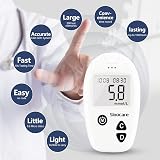 Sinocare Safe Accu Blood Glucose Monitor Kit with Strips Case UK mmol/L view 2