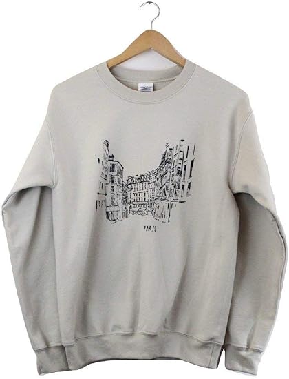 grey graphic sweatshirt