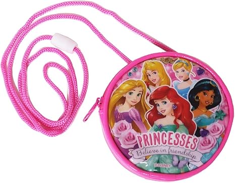 Amazon ディズニープリンセス キッズポシェット 丸型ネックポーチ 19ss ディズニー おもちゃ おもちゃ