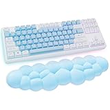 Sushret Cloud Wrist Rest Keyboard, Blue Cloud Palm