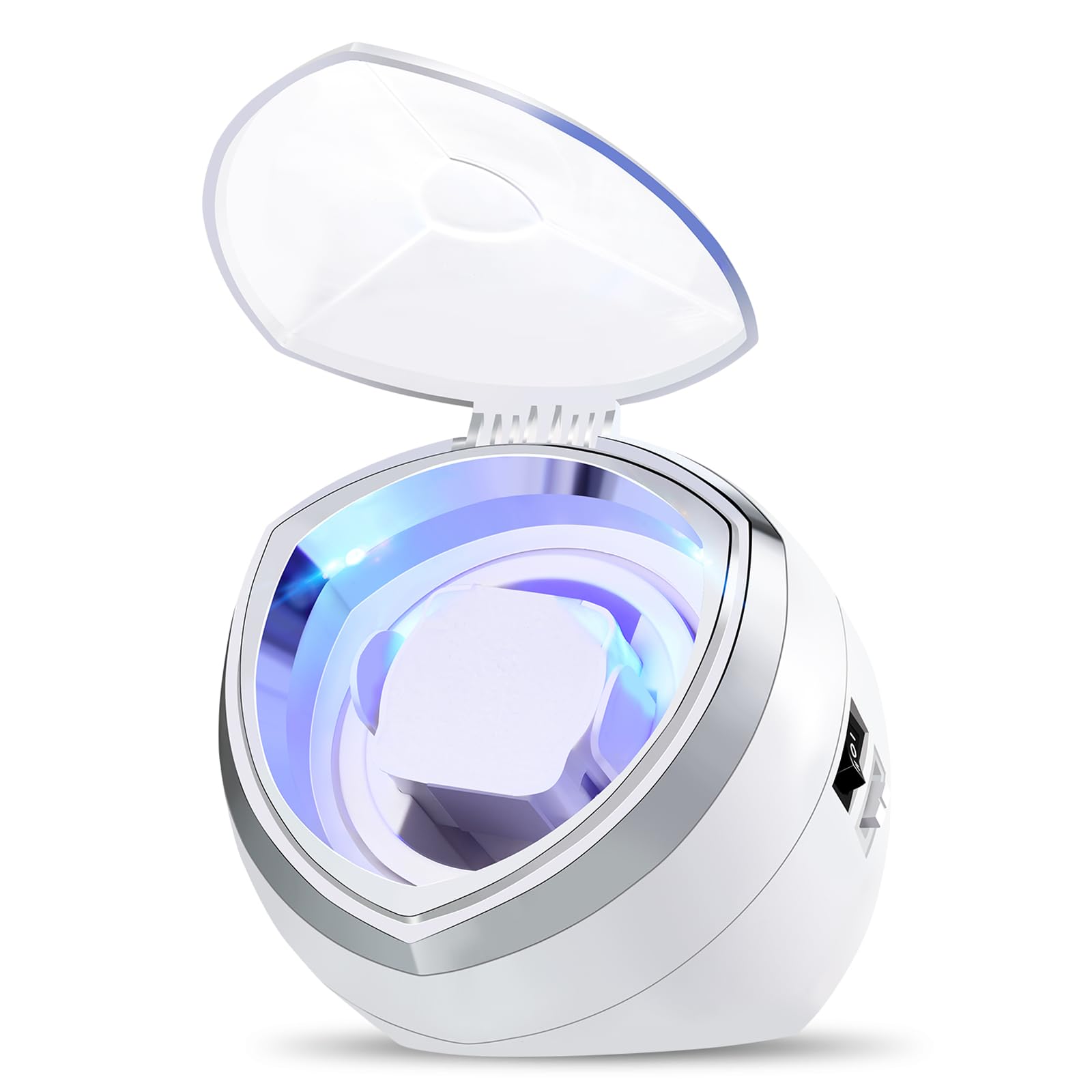 HiPai Single Automatic Watch Winder with Quiet Motor, 4 Rotation Mode Settings, Suitable for Men’s and Ladies Wrist Watch