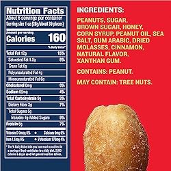 PLANTERS Salted Caramel Peanuts, Sweet and Salty