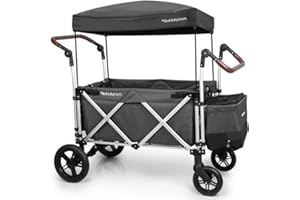 Bebepram S7 Foldable Luxury Multi-Function Wagon-Grey Color