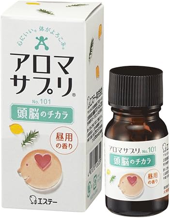 Amazon アロマサプリ 100 天然ブレンドアロマ 頭脳のチカラ 昼用の香り ローズマリーカンファー レモン 10ml 約60回分 アロマサプリ ビューティー 通販