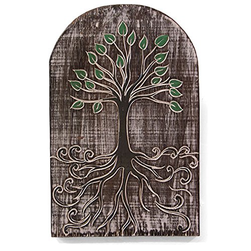 Tree of Life Carved Sign for Home or Garden Gift - Garden of Eden. This is a great sign for your home, 5th, shed, conservatory, garden, tree