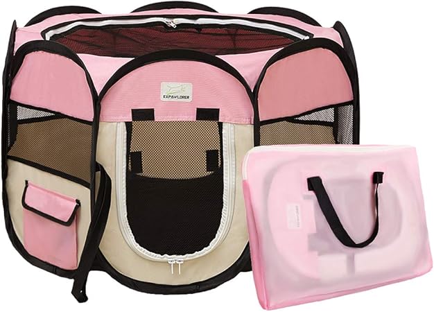 puppy playpen foldable