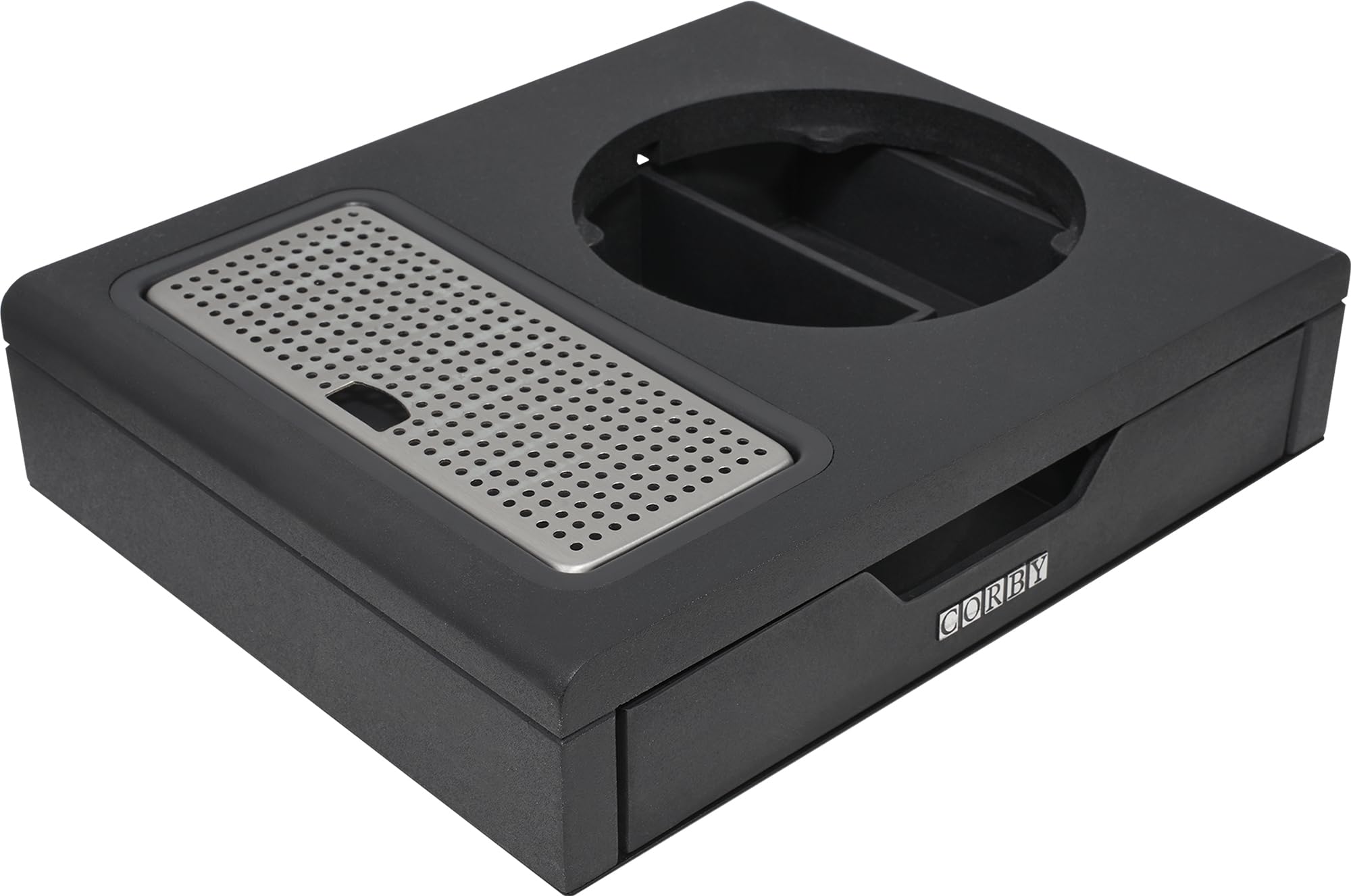 Corby Kensington Compact Drawer Welcome Tray Only in Black