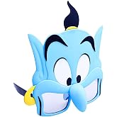 Sun-Staches Genie or Princess Jasmine Sunglasses, Disney Costume Accessory | Official Disney Genie or Princess Jasmine Sunglasses, Couples or Besties Costume Ready | Cosplay | 100% UV | Fits Most