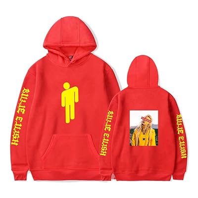 Sudadera con capucha estampada Billie Eilish para Paraguay Ubuy