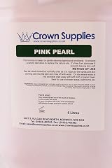 Crown Supplies Pink Pearl Fragranced Liquid Hand Soap 5 Litre Gentle Body Wash view 3