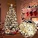 LightsEtc Solar String Lights 39feet 100 LED Warm White Waterproof Starry Fairy Light