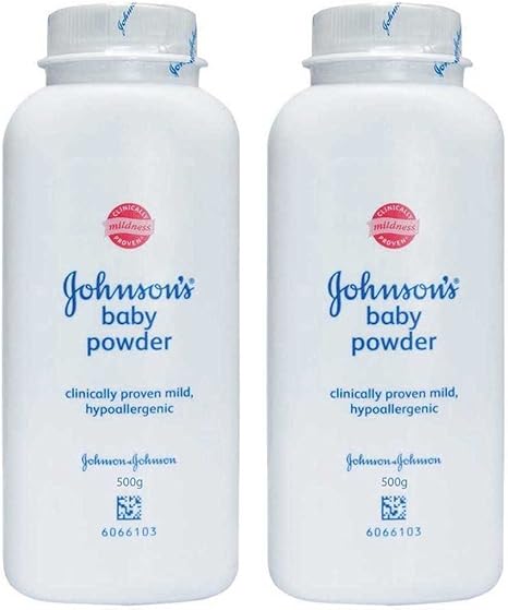 Amazon Com Johnson S Baby Powder Original 17 6 Oz 500 G Pack Of 2 Health Personal Care