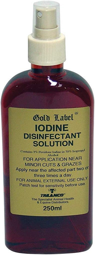 2 X Iodine Disinfectant Spray: Amazon 