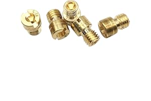 SHU.M-T 6mm Round Head Main Jet BSR carb N102/221 High Speed Jets Bandit250 Start jet for YM SV650 Kawasaki KSF(#147.5#150#152.5#155#157.5)