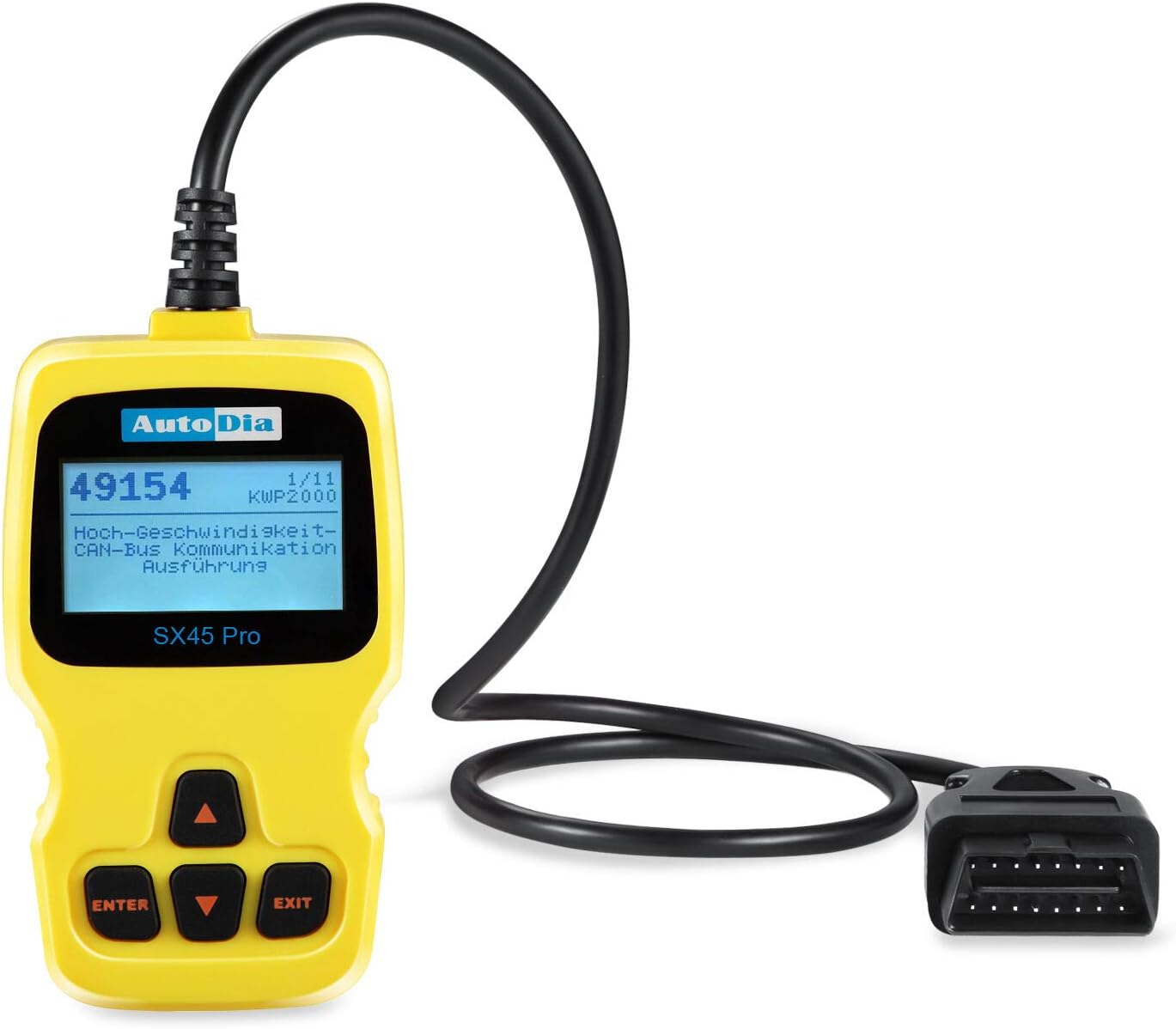 AutoDia KWP2281 SX45 interface for Reads and deletes ABS Airbag and Automatic Motor