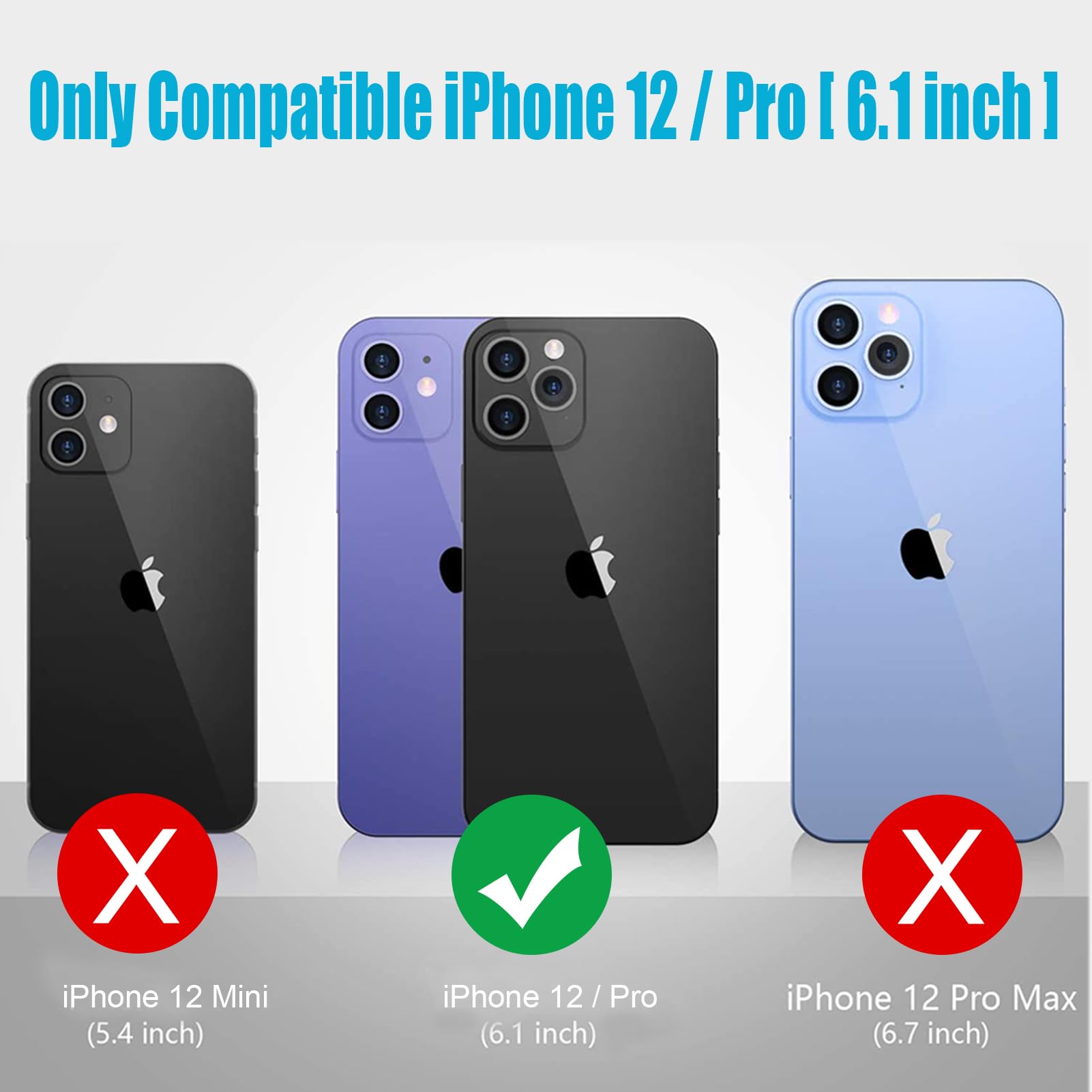 Condition photo showing New/Like New for battery case for iphone 12/12 pro, enhanced 10000mah portable protective smart qi wireless charging