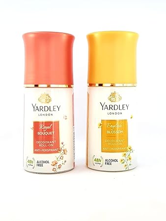 Yardley Royal Bouquet and English Blossom Roll-on -Combo of 2