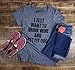 Crazy Dog T-Shirts Women's Wine & Pet Dog Funny T-Shirt, Dark Heather Grey, XL
