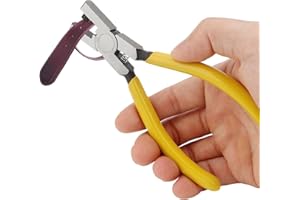 RONGON Watch Belt Leather Hole Puncher Plier Round Hole Punch Pliers Universal 2.0mm Shoe Strap Punch Hole Tool Small Hole Punching for Thin Belts, Shoes, Fabric Dog Collars, DIY Home or Craft Projects