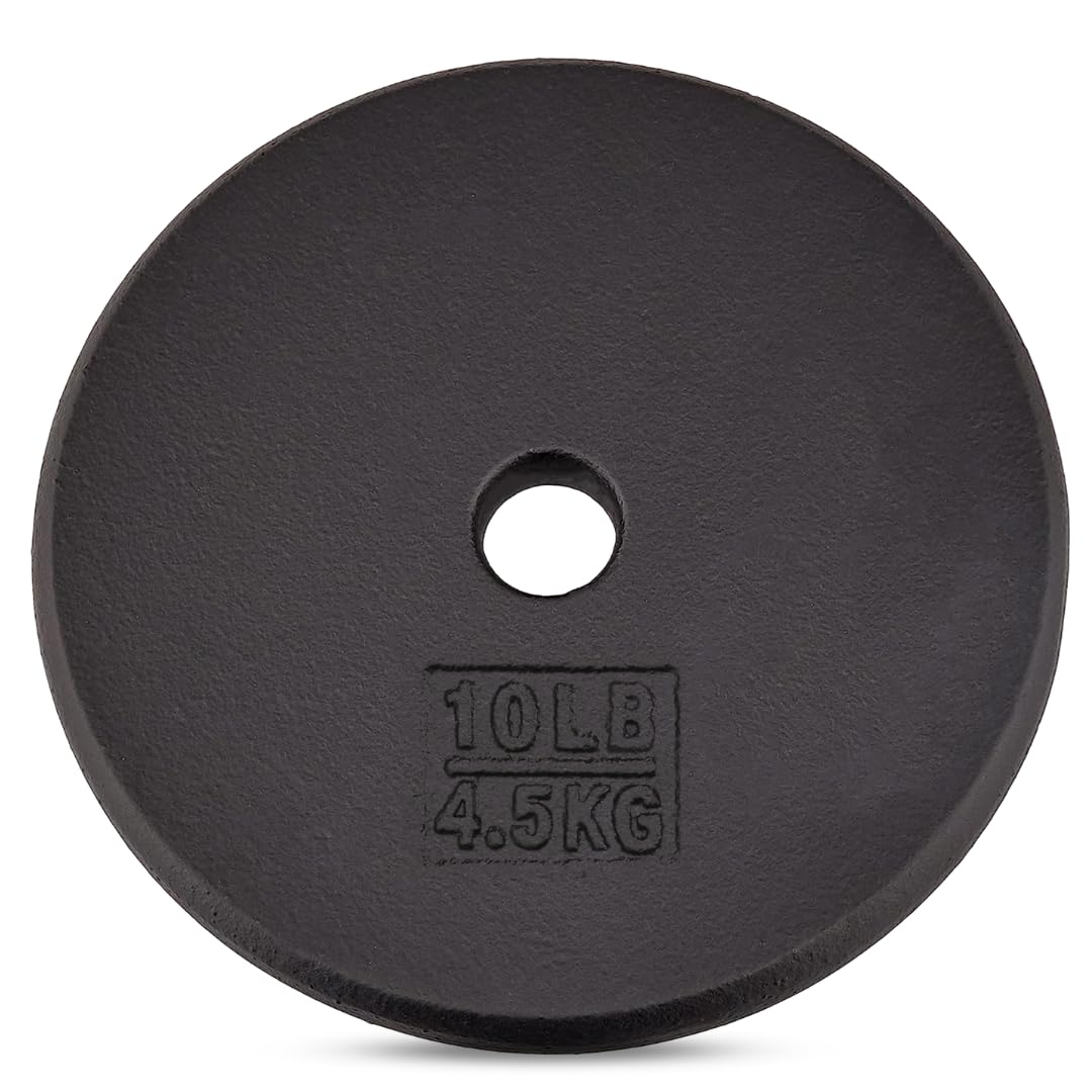 Yes4All 1-inch Cast Iron Weight Plates For Dumbbells