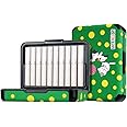 JHXDLM Universal Pouch Holder PU Storage Case Box compatible with i.q.o 3 Duo Lil solid 2.0 Accessories Sticks Heets Fresh Keeping (Green)