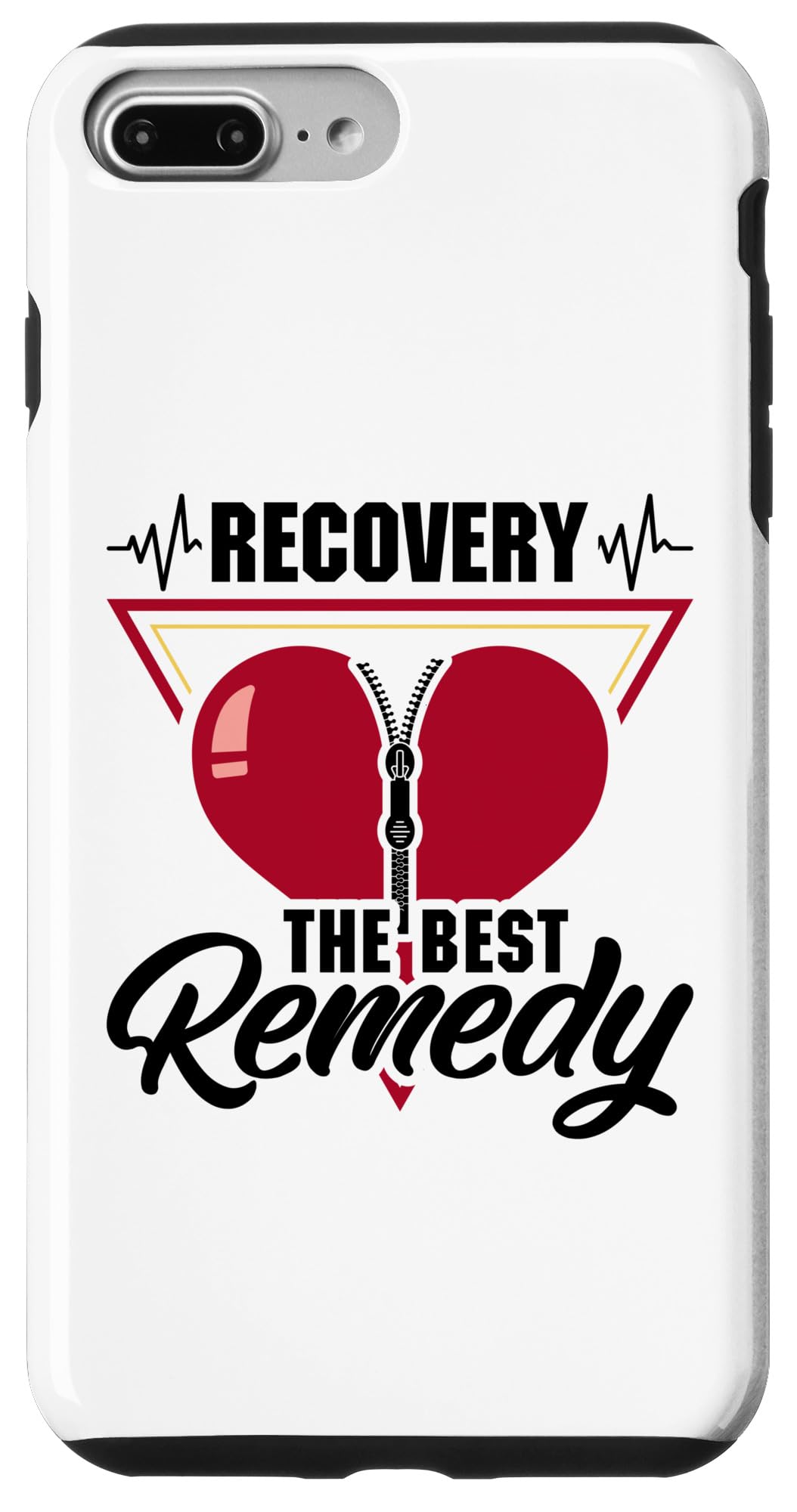 Recovery The Best Remedy - Open Heart Surgery Case for iPhone 7 Plus/8 Plus