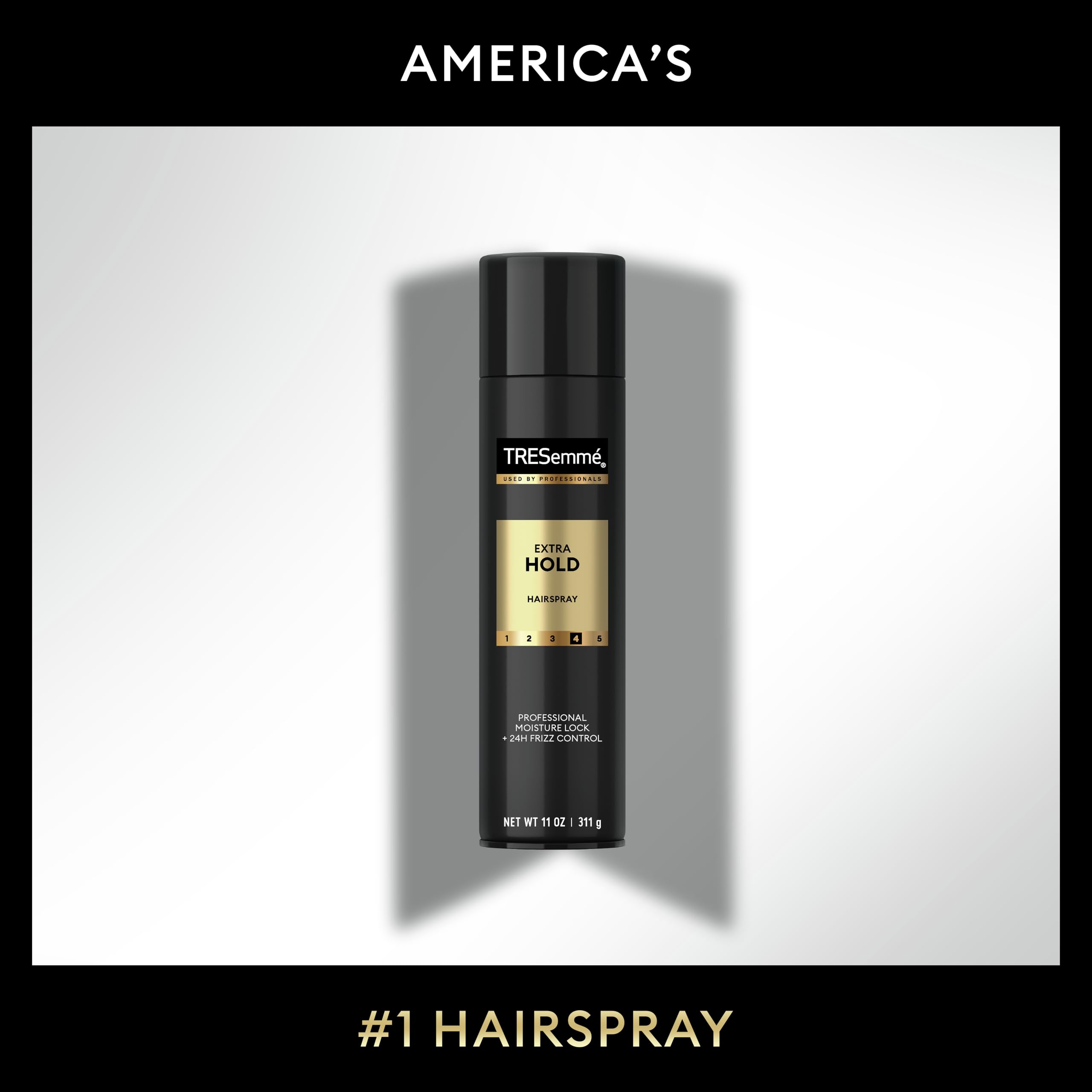 TRESemmé TRES Two Hair Spray 6 Count Extra Hold for Maximum Hold that’s Never Sticky or Stiff Humidity Resistant Hairspray that Sprays on Dry 11 oz