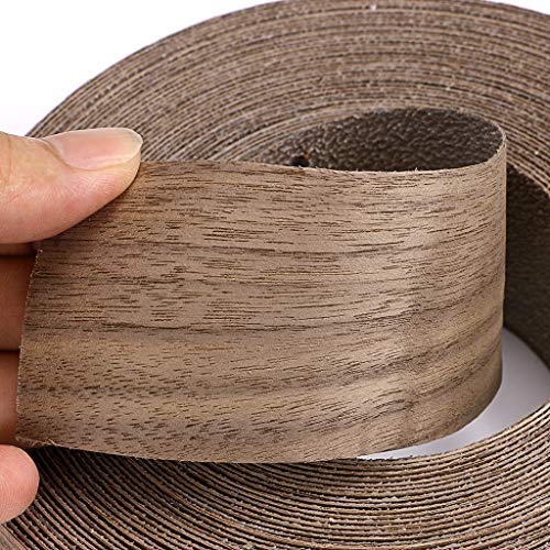 Skelang Walnut 2" X 50' Roll Wood Veneer Edge Banding Preglued IronOn