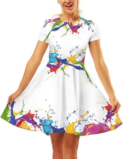 vestiti eleganti colorati