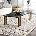 nuLOOM Vasiliki Moroccan Shag Tasseled Area Rug, 6' 7' x 9', Off-white