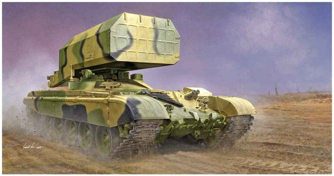 Trumpeter 1:35 - Russian TOS-1 Multiple Launcher Mod.1989