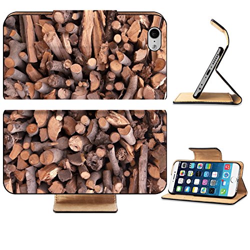 Luxlady Premium Apple iPhone 6 iPhone 6S Flip Pu Leather Wallet Case IMAGE 36156798 Firewood pile