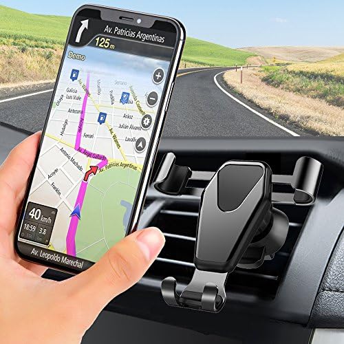 Car Phone Mount, YOKERSU Universal Air Vent Gravity Phone Car Mount Holder by Fast Gravity Auto Technology for iPhone X /8/7/ 6s/6/Plus/SE, Samsung Galaxy S8 /S7/S6 Edge/Note 8/7and Other phones