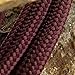 Paracord Wild Plumb Maroon 50 ft. Hank, 7 Internal Strands, 550 Lb. Break Strength. Military Survival Parachute Cord for Bracelets & Projects. Guaranteed Made In US. Includes 2 eBooks.