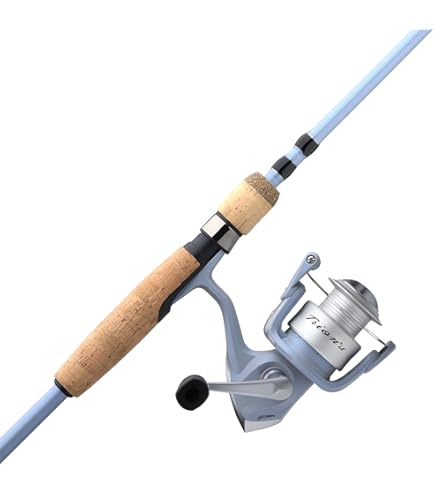 Pflueger Trion Spinning Reel and Fenwick HMG Ice Fishing Rod Combo, 28